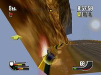 une photo d'Ã©cran de Extreme G sur Nintendo 64